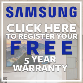 Register your FREE 5 year warranty at: https://www.samsung.com/uk/offer/5-year-samsung-tv-warranty/