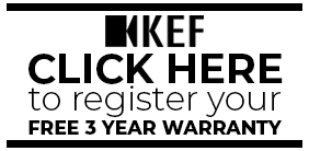 Register your FREE 3 year warranty at: https://uk.kef.com/pages/mykef-product-registration