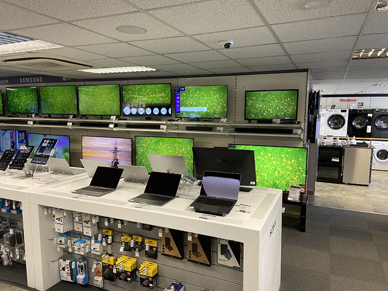 Bude Shop Interior - Laptops