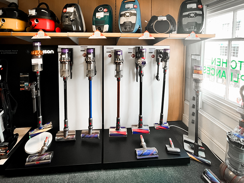 Launceston Store Interior - Vacuums