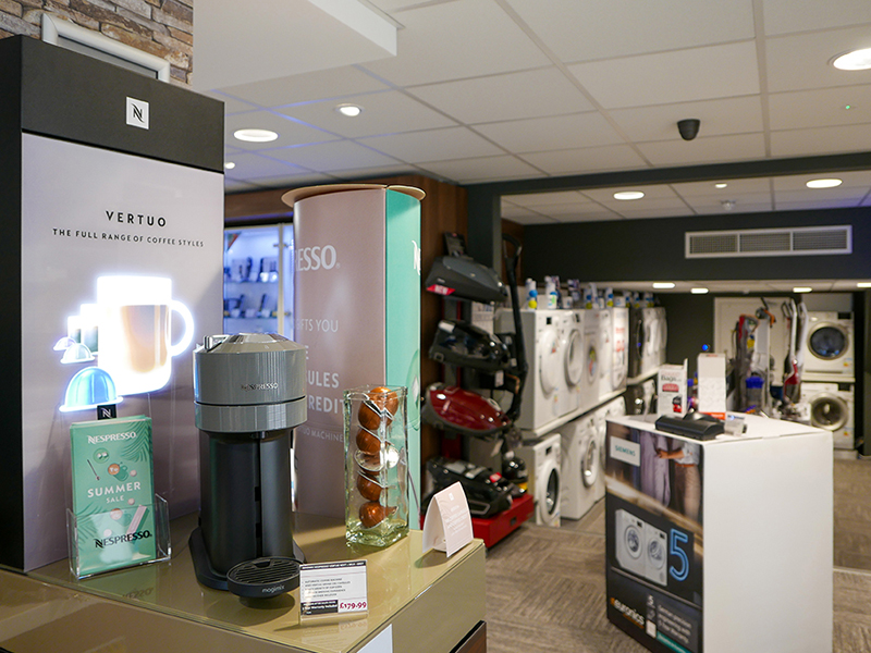 Holsworthy Store Interior - Coffee Machine