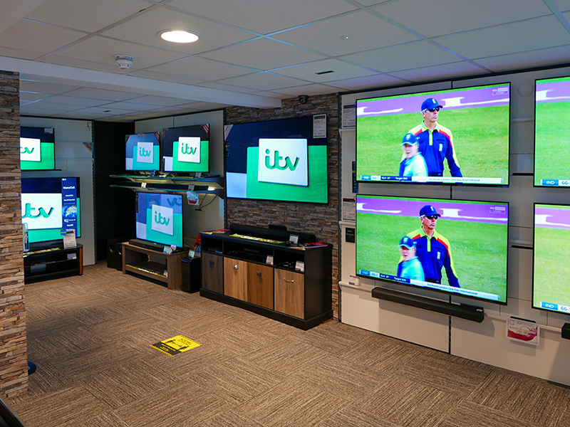 Holsworthy Store Interior - TVs 5