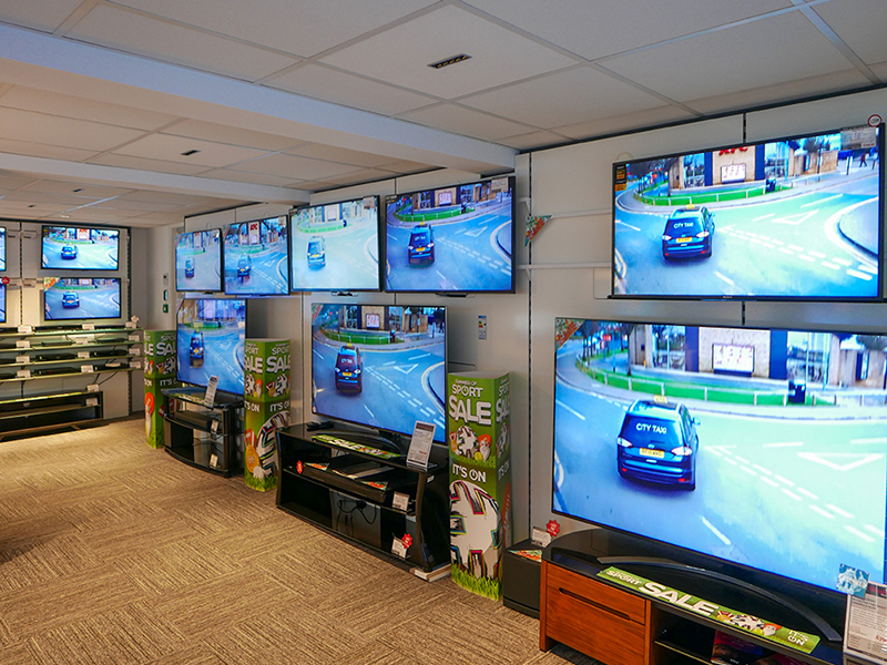 Holsworthy Store Interior - TVs 6