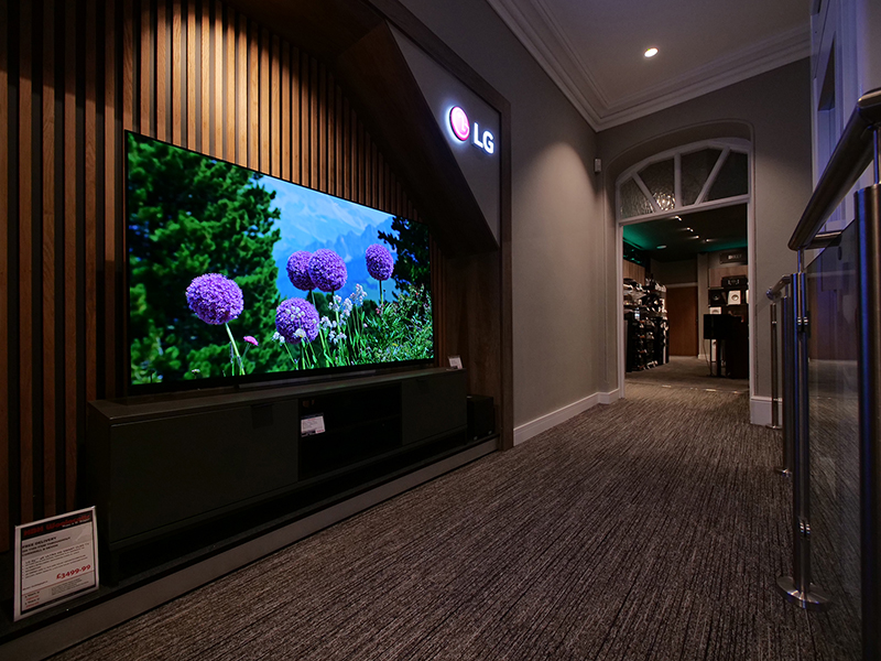 Wadebridge Store Interior - TV