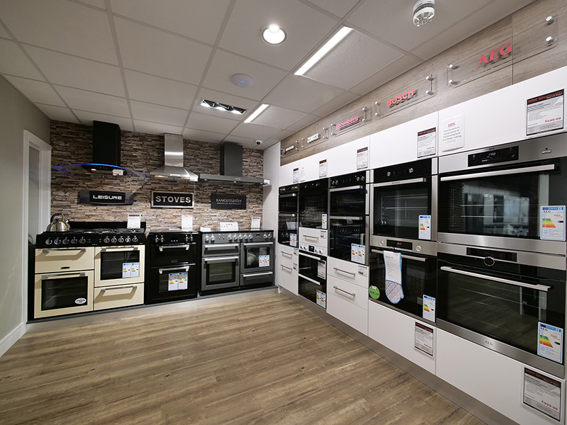 Wadebridge Store Interior - Built-in White Goods