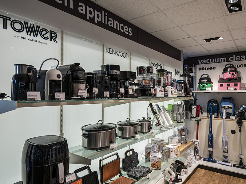 Liskeard Store Interior - SDA & Vacuums Wide Angle