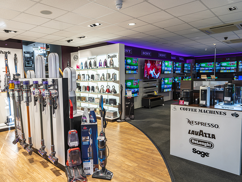 Liskeard Store Interior -Vacuums